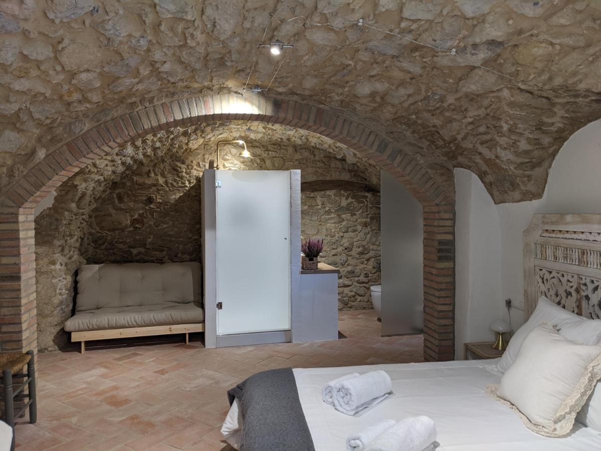 Can Puig Cave Apartment La Pera ภายนอก รูปภาพ